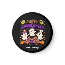 Feliz verano entre Halloween Fantasma de verano