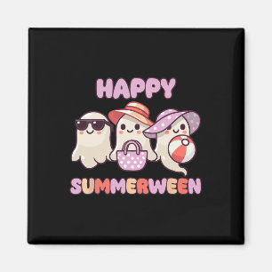 Imán Feliz verano Fantasma de Halloween