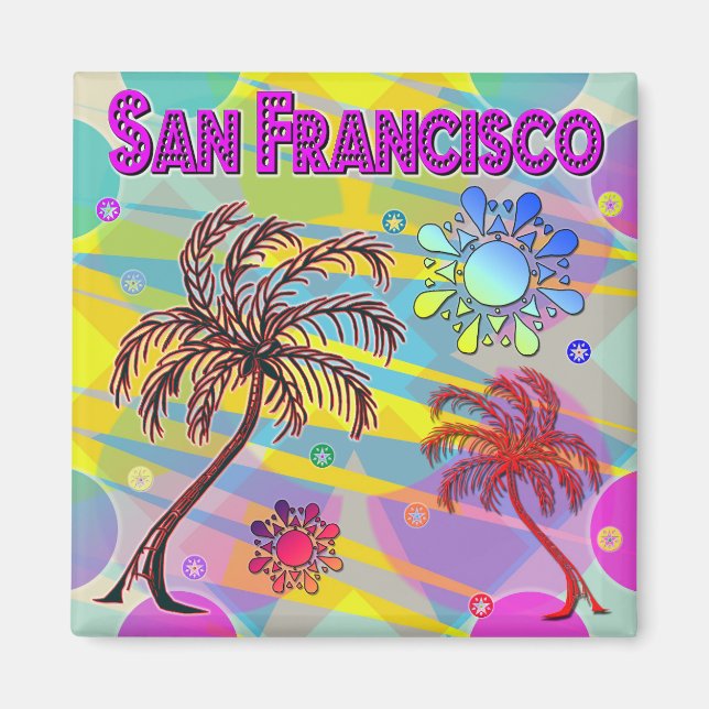 Imán feliz y esperanzador de San Francisco (Frente)