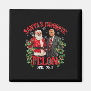 Imán Felón favorito de Santa desde navidad de Trump en