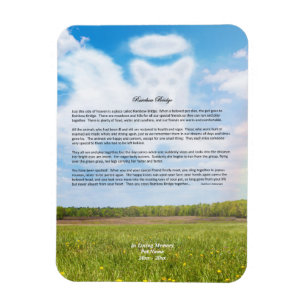 Imán FEMENINO de la condolencia del perro del