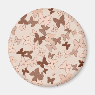 Imán femenino neutral de la mariposa