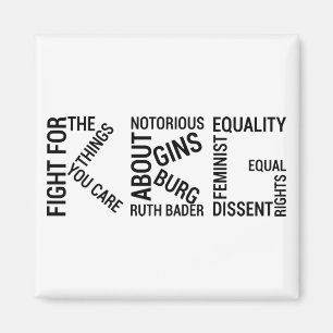 Imán Feminismo, célebre RBG, Ruth Bader Ginsburg, RGB