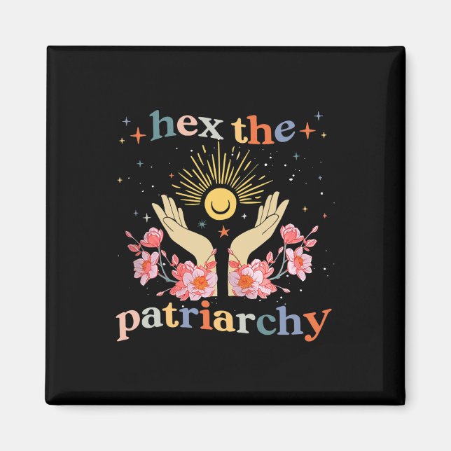 Imán Feminista de Witch Pro Choice (Frente)