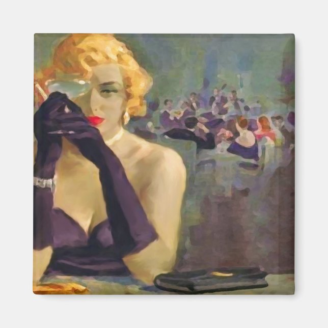 Imán Femme Fatale ~ Magnet (Frente)