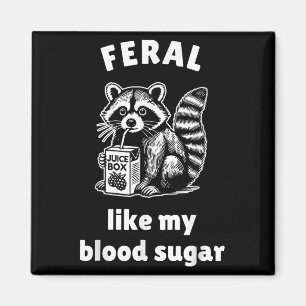 Imán Feral como mi azúcar en sangre Diabetes de concien