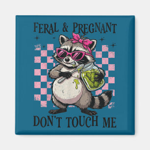 Imán Feral y embarazada no toques humor divertido de em