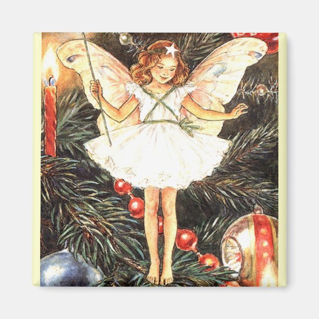 Imán Feria del árbol de navidad (Frente)