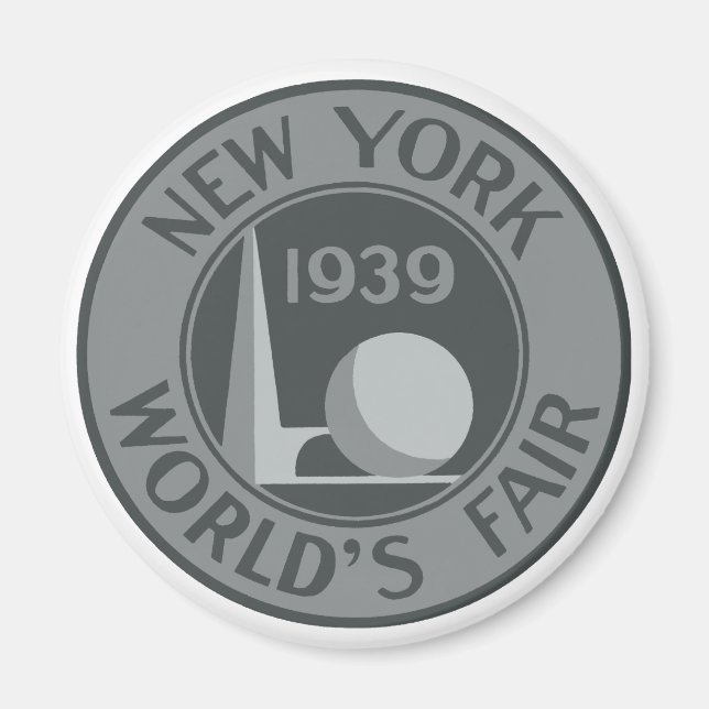 Imán Feria Mundial de Nueva York de 1939 (Frente)
