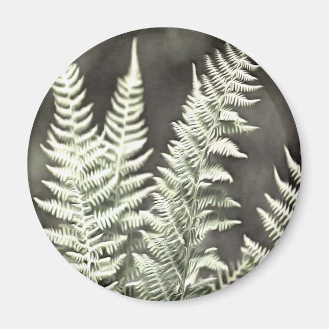 Imán Fern Artistic Abstract (Frente)