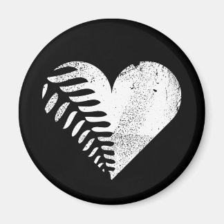 Imán Fern Heart Dark