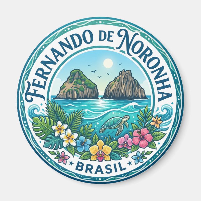 Imán Fernando de Noronha Brasil (Frente)