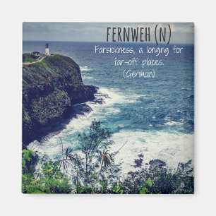 Imán Fernweh Magnet