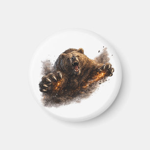 Imán Feroz ataque de oso – Diseño de animal de poder