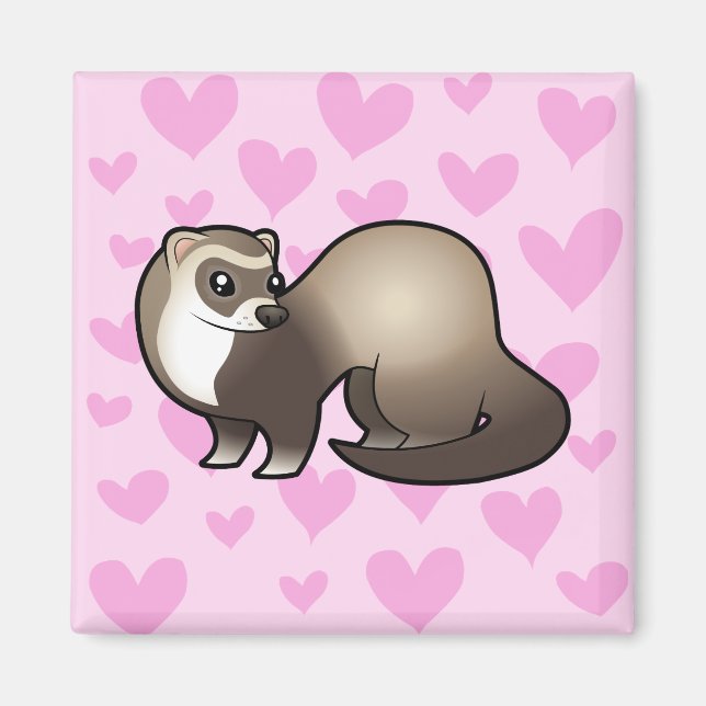 Imán Ferret Love (Frente)