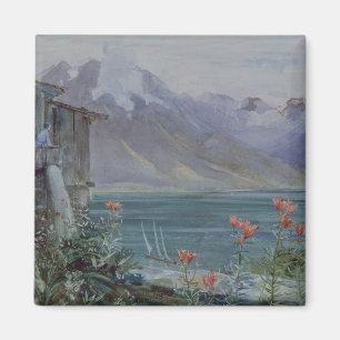 Imán Ferritet, el lago Lemán, 1882