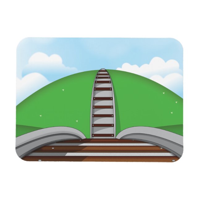 Imán Ferrocarril (Horizontal)