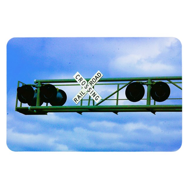 Imán Ferrocarril Crossing Cantipalanca - Crossbuck inve (Horizontal)