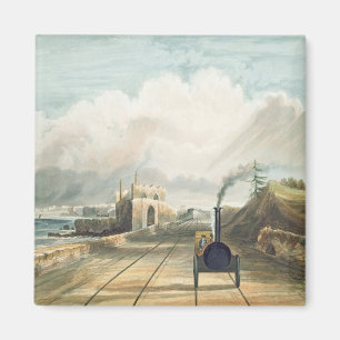 Imán Ferrocarril de Dublín y de Kingstown: De la