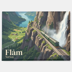 Imán Ferrocarril de Flåm Noruega