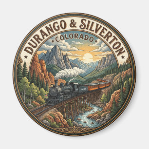 Imán Ferrocarril de vía estrecha Durango & Silverton Co