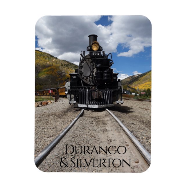 Imán Ferrocarril Durango y Silverton para el ancho de b (Vertical)