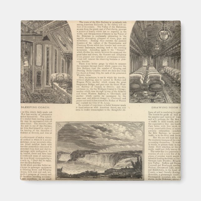 Imán Ferrocarril Erie (Frente)