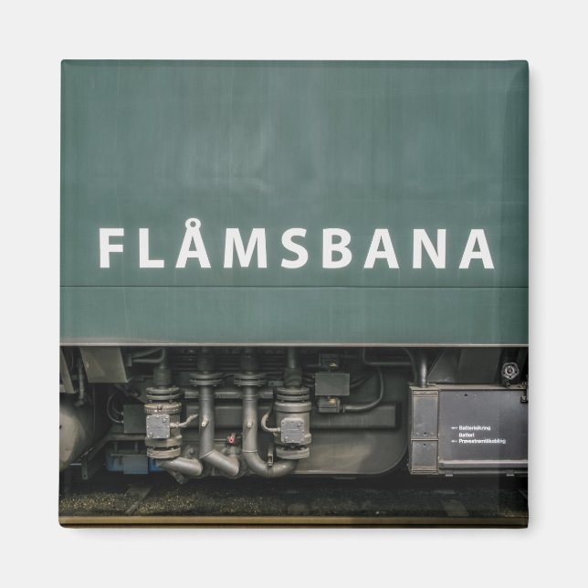 Imán Ferrocarril Flåmsbana (Frente)