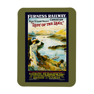 Imán Ferrocarril Furness ~ Dama del lago