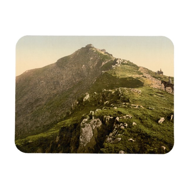 Imán Ferrocarril, La Última Milla, Snowdon, Gwynedd, Ga (Horizontal)