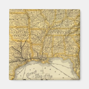 Imán Ferrocarril, líneas de vapor Southern Pacific Comp