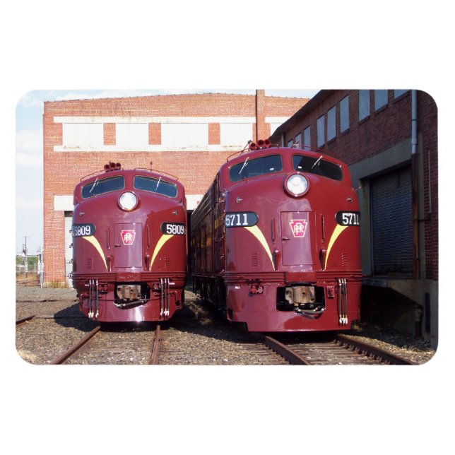 Imán Ferrocarril Pennsylvania E-8a,s (JTFS) 5809 y 5711 (Horizontal)