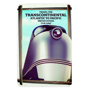 Imán Ferrocarril Transcontinental EE. UU.