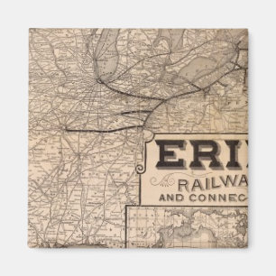 Imán Ferrocarril y conexiones de Erie