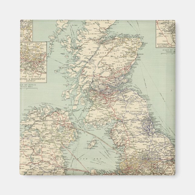 Imán Ferrocarriles de las Islas Británicas (Frente)