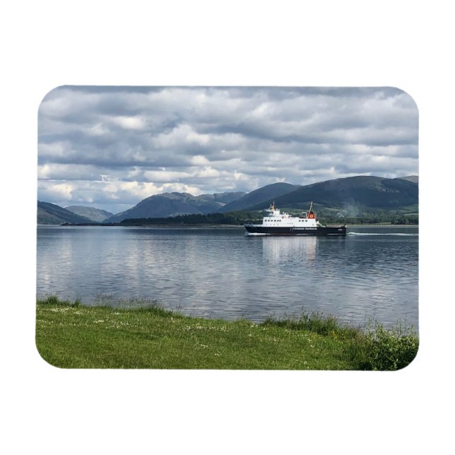 Imán Ferry navegando hacia la bahía de Rothesay, Isla d (Horizontal)
