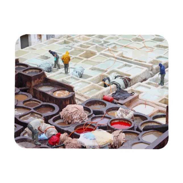 Imán Fes tanneries, Morocco (Horizontal)