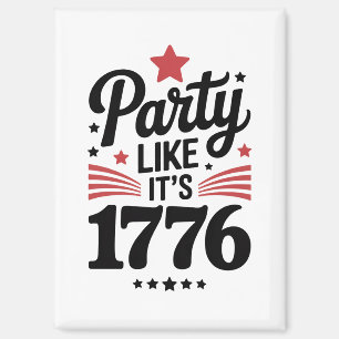 Imán Festeja Como Si Fuera 1776 Camiseta Divertida de