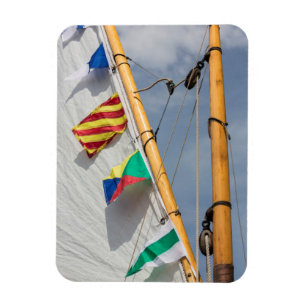 Imán Festival Bainbridge Island de Bote de Madera 3