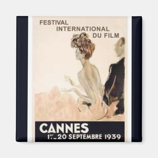 Imán Festival de Cine de Cannes 1939 (Frente)