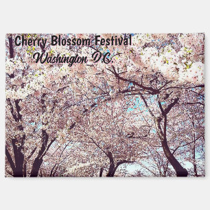 Imán Festival de Flor de Cerezo Washington D.C. Recuerd