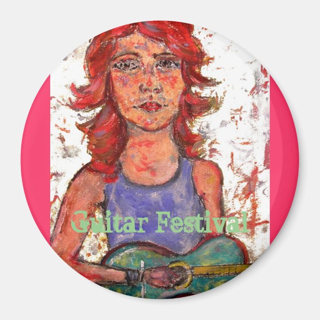 Imán Festival de guitarra (Frente)
