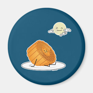 Imán Festival de Mediados de Otoño La tarta lunar de la