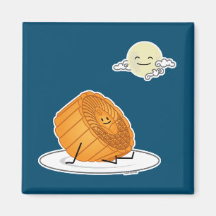 Imán Festival de Mediados de Otoño La tarta lunar de la