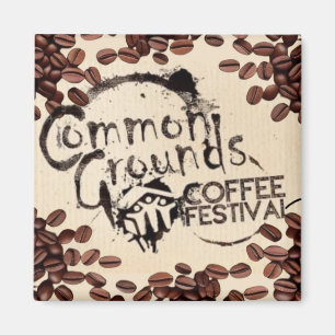 Imán Festival del Café Terrestre Común