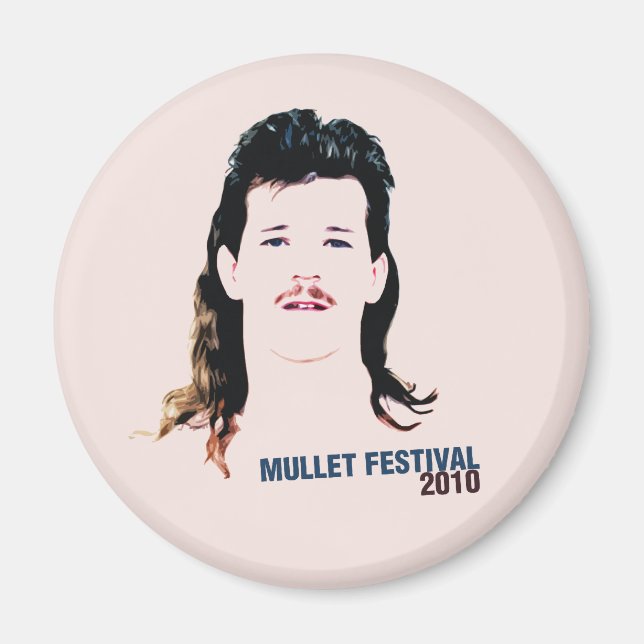 Imán Festival Mullet 2010 (Frente)