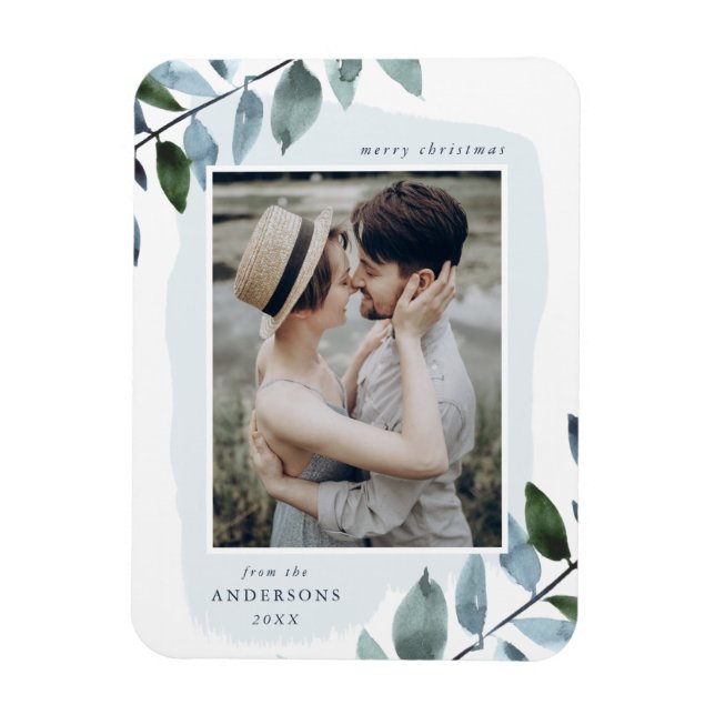 Imán Festividad de invierno moderna foto (Vertical)