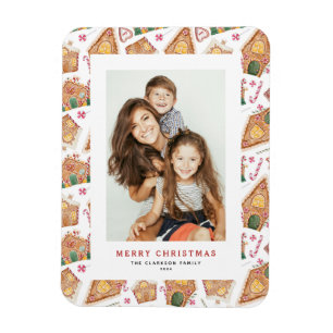 Imán Festividad de los Navidades fotográficos de la Cas