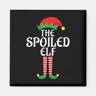 Imán Festividad en familia de Navidades Elf