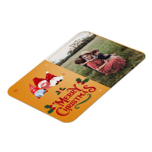 Imán Festividad Festividad Feliz Navidad Keepsake Photo
